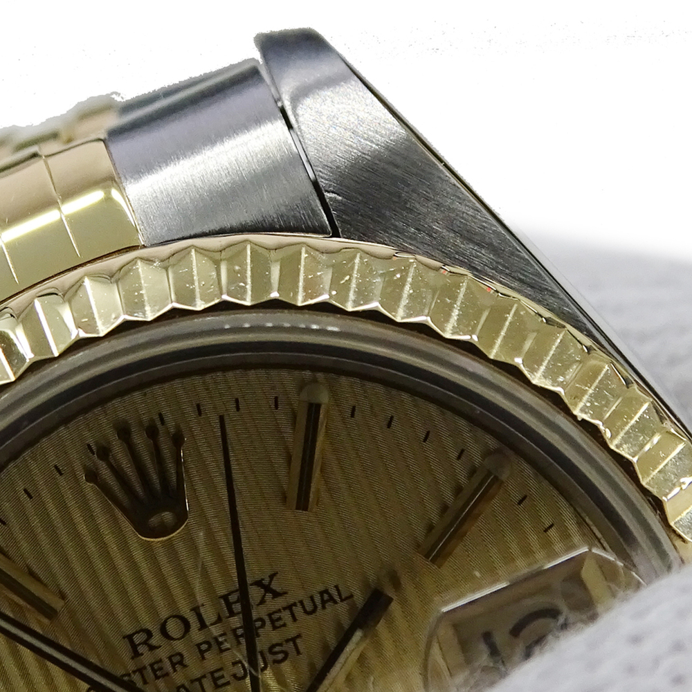 Rolex Datejust 69173 (R-serial number) Ladies' Watch, Champagne Tapestry, Aut... - Picture 15 of 16